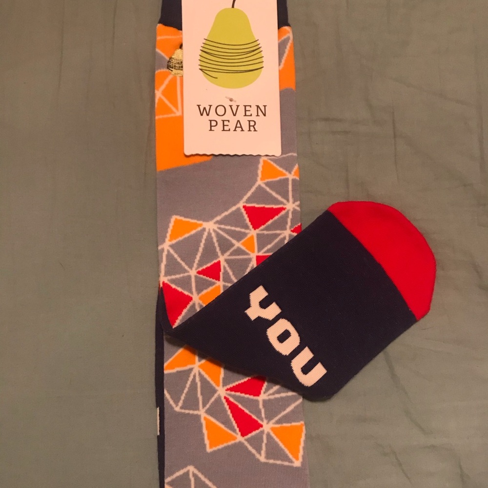 Woven Pear Socks